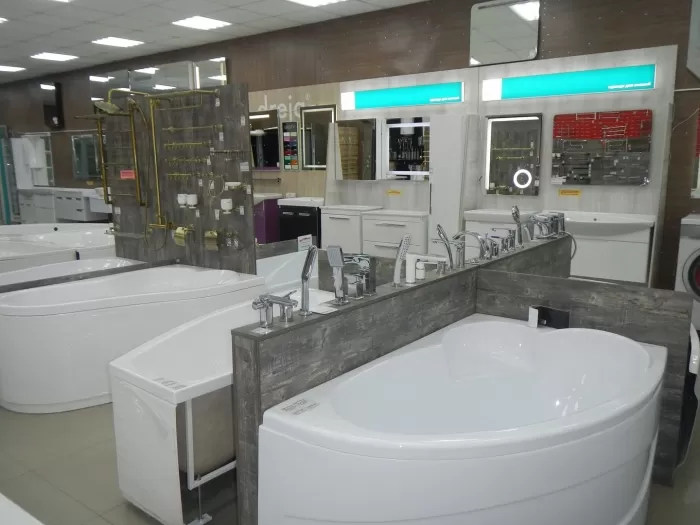 сантехника и ванны на территории развития Волгино на Тулака в Волгограде