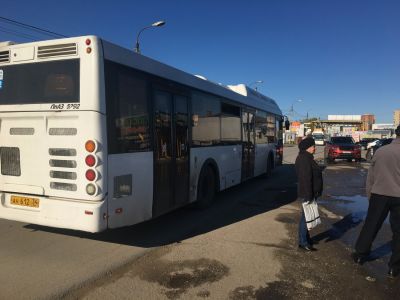 приехать за стройматериалами в Волгино на автобусе