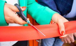 торжественное открытие нового торгового центра на Тулака