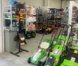 магазин электро инструментов ТМК на оптово строительном рынке на Тулака